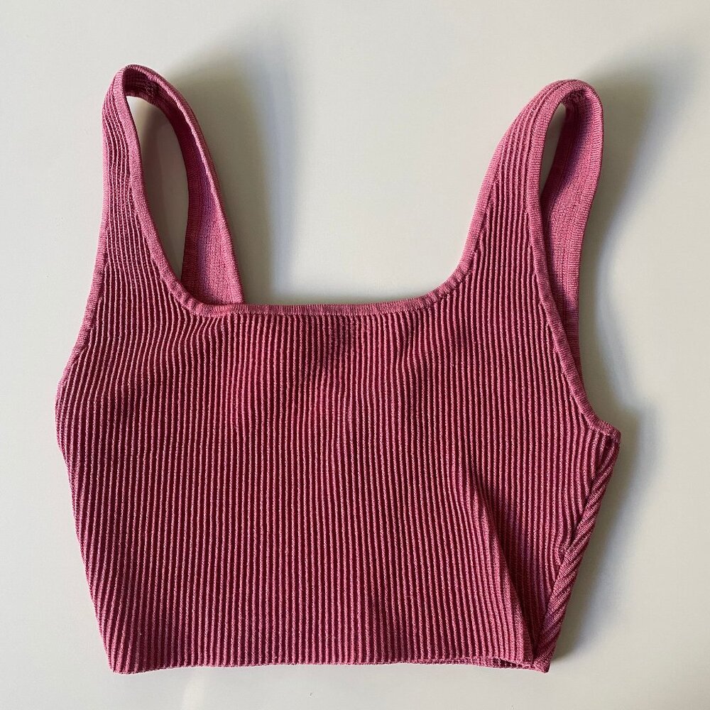 Aritzia Babaton Sculpt Cropped Knit S